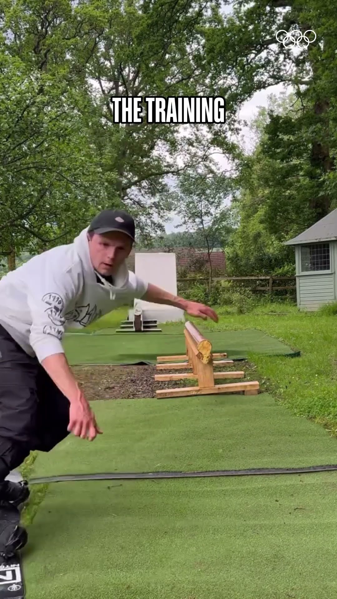 From the back garden to the big stage. ? Jamie Nicholls shows us the power of off-season training.