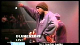 Blumentopf - Egotrip &amp; Fuck the System - Live @ Beats 4 Life 2000 | Köln E-Werk