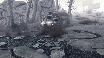 Fallout 4 Weird graphic bug