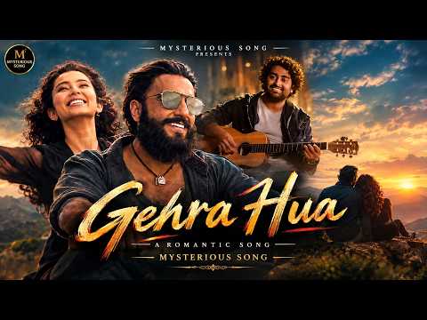 Gehra Hua  | Arijit Singh | Ranveer Singh & Sara Arjun | Dhurandhar Romantic Song | Mysterious Song