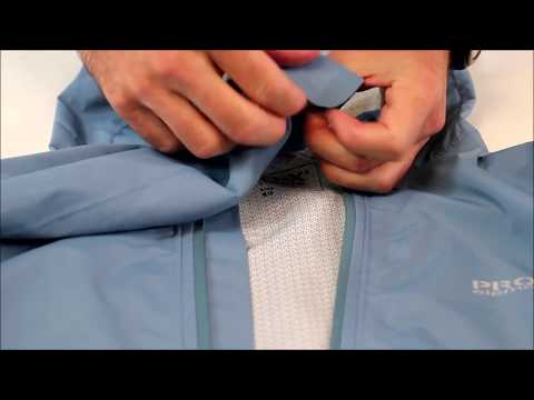 Kim blauw damesjack video