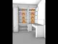 Designing wardrobe and desk cabinets, suggestions and criticisms are welcome.