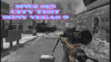 MW2 sin city effect sony vegas 9
