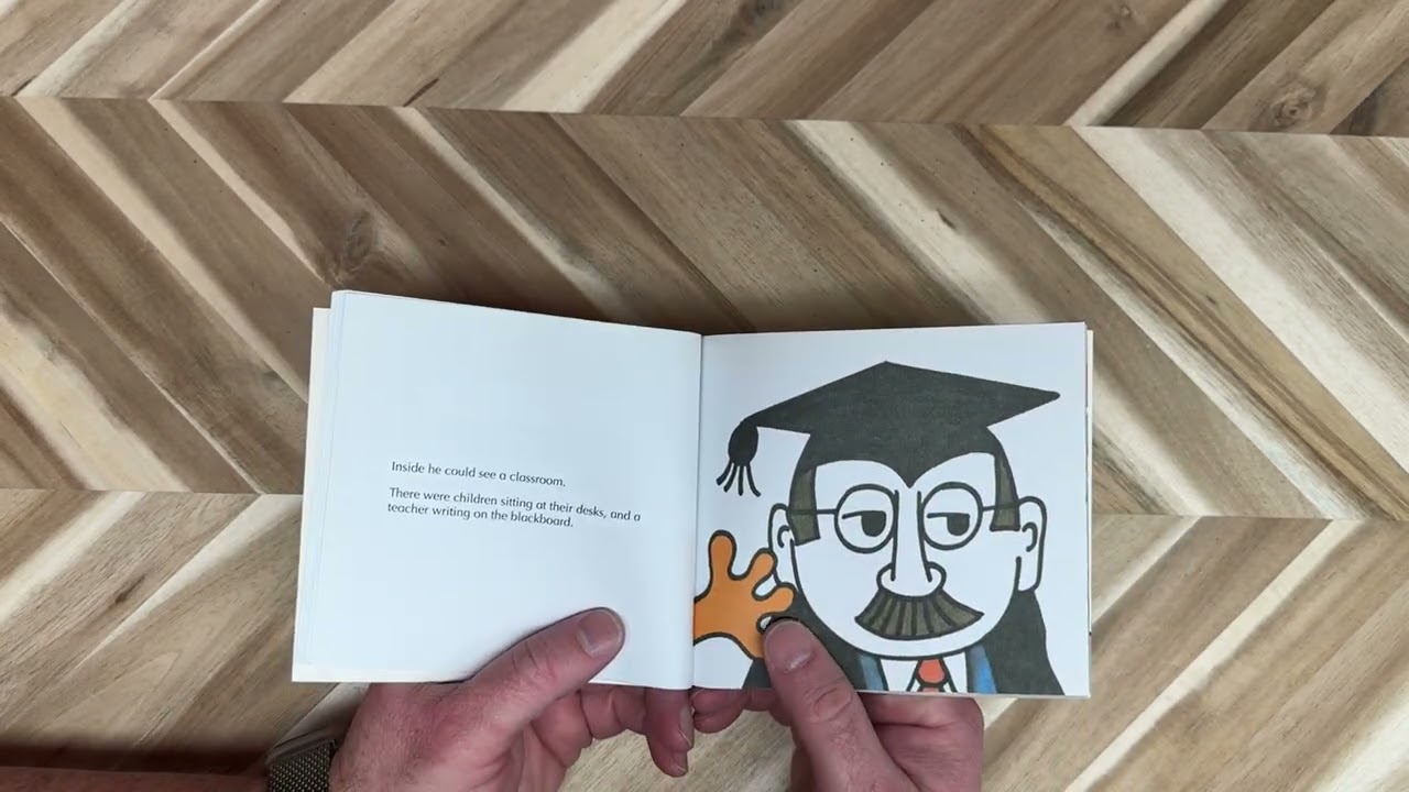 Mr Tickle from the Mr Men book collection 