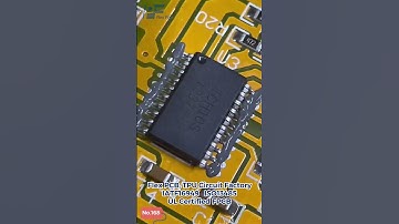 Manually attach the components to the flex PCB. #pcb #soldering #flexpcb #components