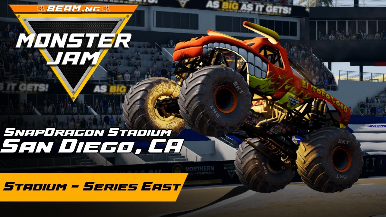 Beam Monster Jam San Diego, CA Full Show (Realistic W/ Commentary)