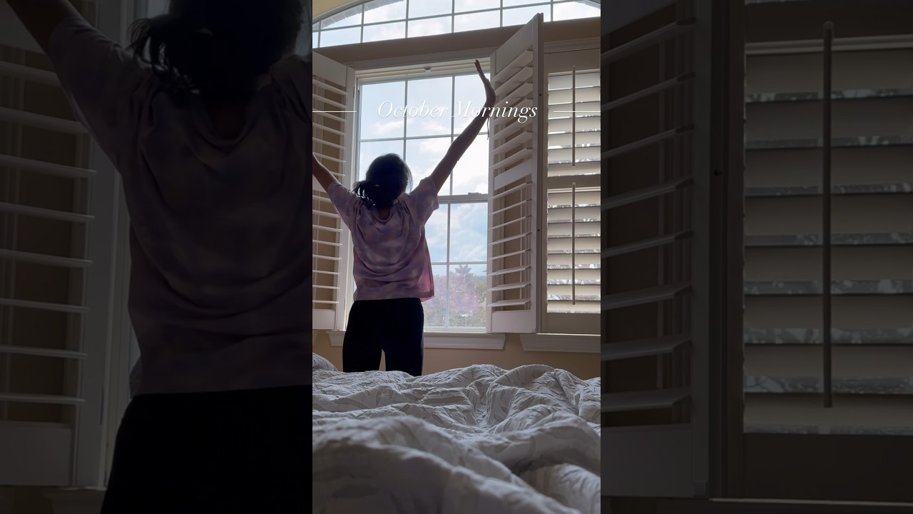 October mornings 💚🍃 