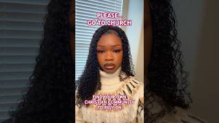 Build a Christian Community and Go to Church #christianity #christian #bible #church #churchservice
