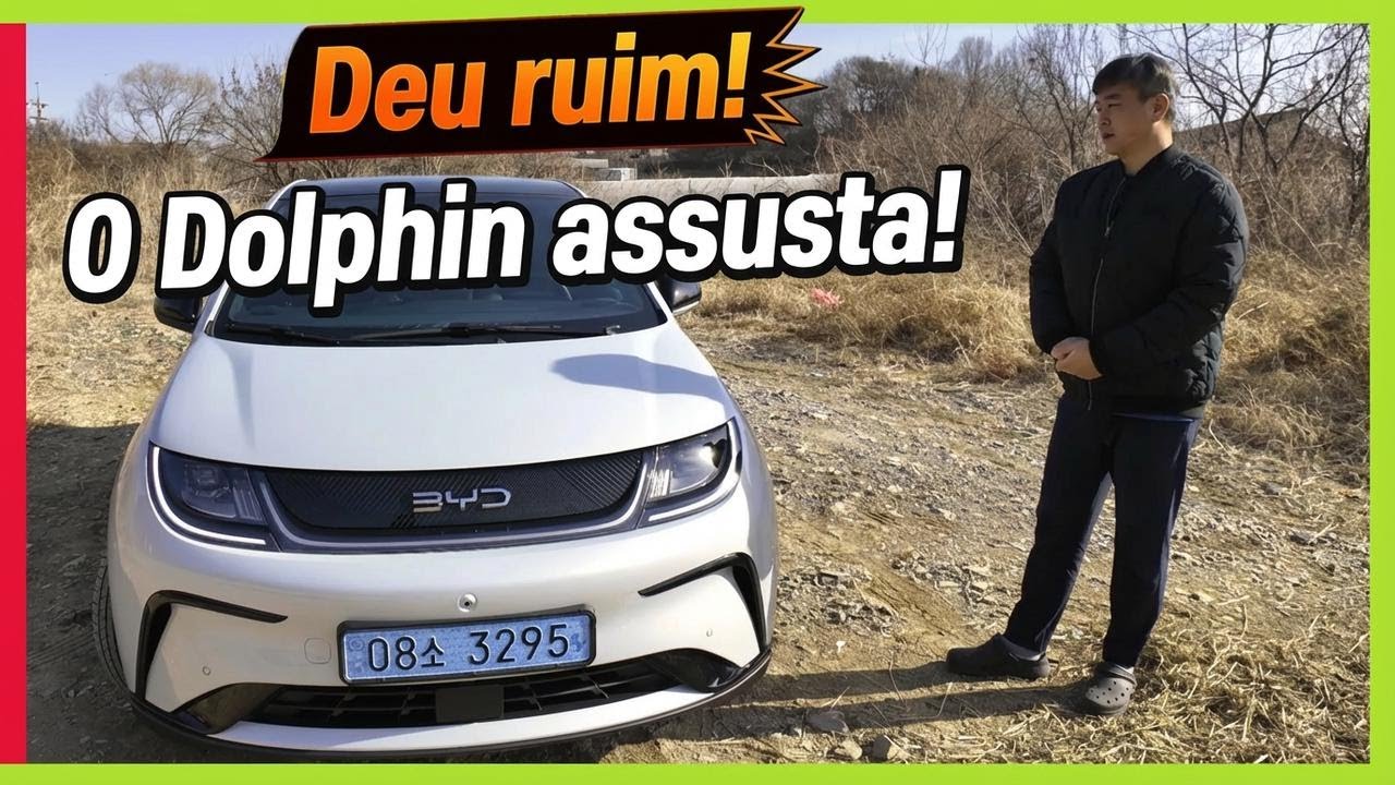 BYD Dolphin por cerca de R$100 mil! Design incrível e desafio para elétricos nacionais!