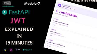 What is JWT JWT Structure, Claims, Signature & Encryption Explained | FastAPI Authentication #7