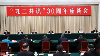 “九二共識”30年:統一有好處 “臺獨”是絕路 外人靠不住 | 紀錄台灣