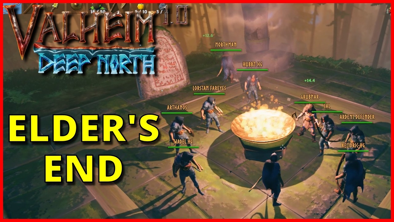 The Elder Will Fall! | Valheim Boss Fight | Happy Gamers Server