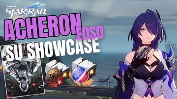 Acheron E0S1 showcase SU 6 lvl4 (Elation path) - Honkai Star Rail