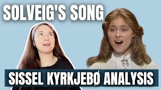 VOCAL COACH ANALYSIS OF Sissel Kyrkjebø SINGING SOLVEIG'S SONG (NOT a reaction)