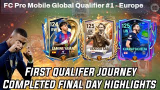Completed My First FC Pro Mobile 2026 Final Day Highlights Djmixfoo Gameplay | H2H Team Squad Build