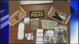 Five suspects arrested after 2400 bags of heroin and illegal guns found in Springfield