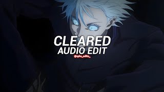 Video thumbnail of "cleared remix - lilithzplugz [edit audio] (tiktok version)"