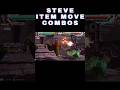 Tekken 7 Steve fox item move combos #tekken7 #tekken #tekken8 #stevefox #shorts #short