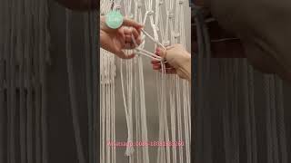 🥰Come with me to make a macram wall hanging!