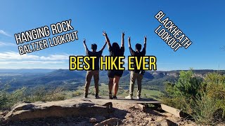 Best Hike Ever at Blackheath  Blue Mountains NSW (Hanging Rock and Blackheath Lookout)