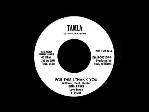 Gino Parks - For This I Thank You
