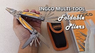 Unboxing INGCO 15 Function Foldable Multi-Function Tool [English Subtitles]