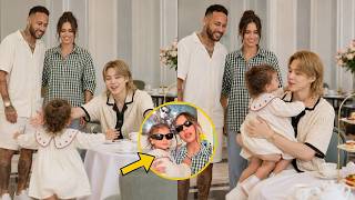 Neymar's Daughter Helena Finally Met Jimin... 💜 Her Heartwarming Reaction Melted Every ARMY's Heart!