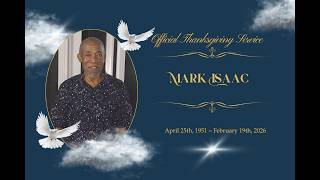 Official Funeral Service of Mark Isaac