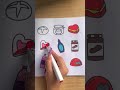 Best ASMR coloring heart ❤️🩷 #art #heart #asmr #satisfying #oddlysatisfying #relaxing #shorts