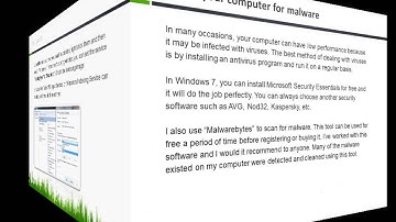 Optimize Windows 7 and Improve Performance