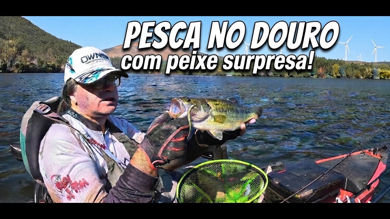 Achigãs, Barbos e um peixe surpresa no Douro