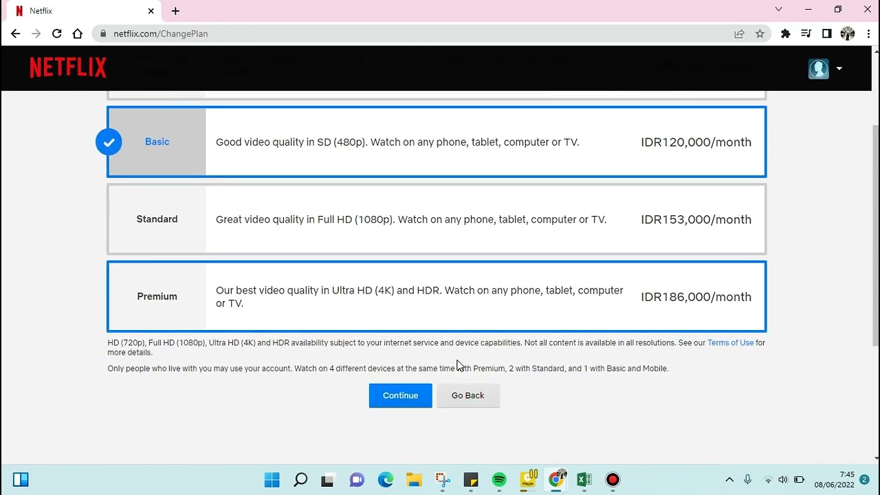 How to Change Your Netflix Subscription Plan
