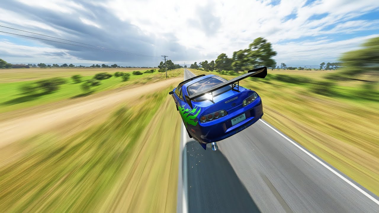 Instant 600 MPH Acceleration: Which BeamNG Car Survives! 🔥 - BeamNG Drive #01