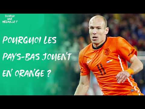 Pourquoi les Pays-Bas jouent en orange ?