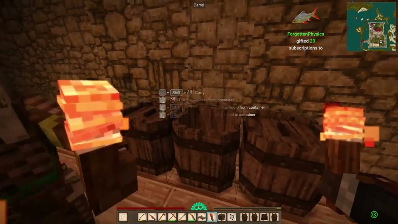 Preparing The Castle For The Great Cold | Vintage Story VOD #5