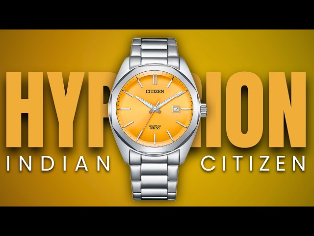This Watch is Taget INDIAN Market! (CITIZEN HYPERION YELLOW DIAL