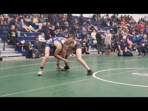 Vince Partington (Cypress) vs (Newport Harbor) 120lb Tournament of Cha