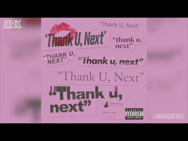 thank u, next slowed down instrumental