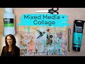 Mixed media art collage tutorial creating wish