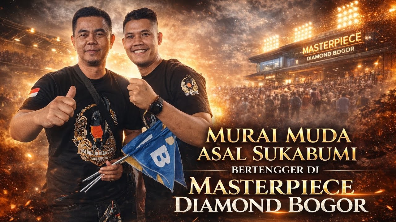 MURAI MUDA ASAL SUKABUMI MILIK OM AGUNG KIOS BERTENGGER DI MASTERPIECE DIAMOND