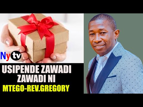 KILICHO MKUTA BIBI HARUSI BAADA YA KUPEWA ZAWADI YA KANGA MCHUNGAJI GREGORY DAUDI