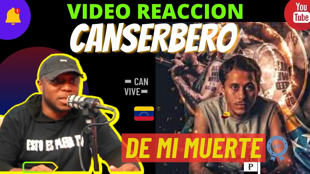 |PANAMEÑO REACCIONA| CANSERBERO - De Mi Muerte #RapVenezolano