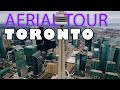 Toronto Aerial View in 4k | City tour