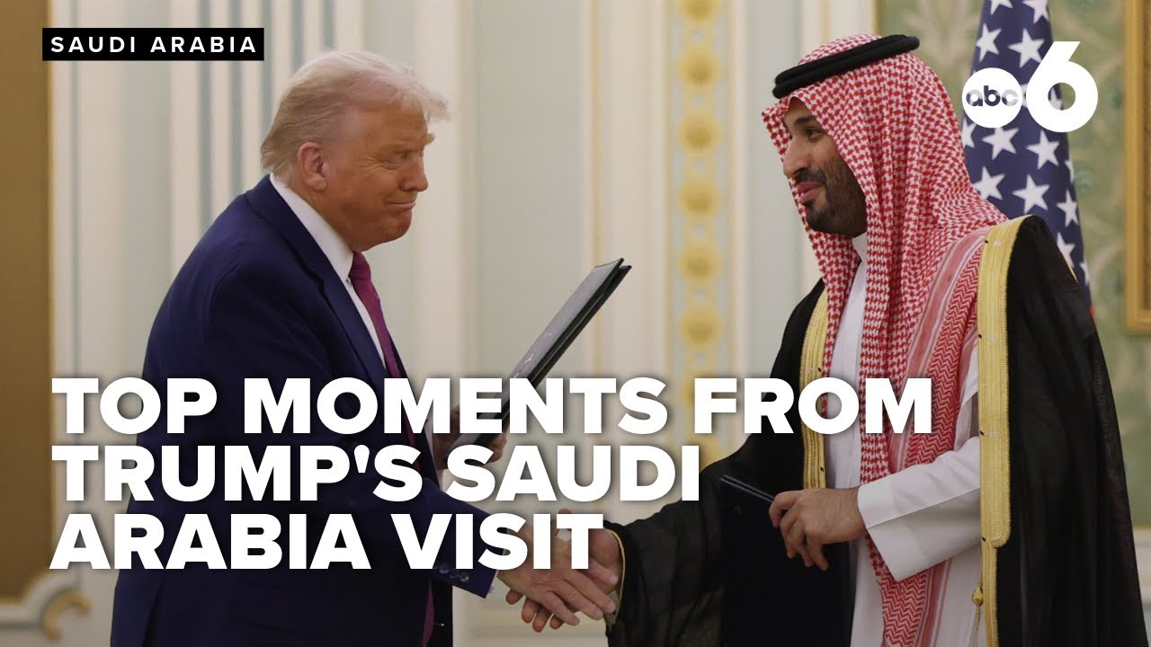 Trump lifts Syria sanctions, tours Saudi Arabia during controversial Middle East trip