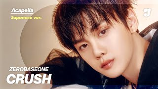 Zerobaseone – Crush (Japanese Ver.) | Acapella