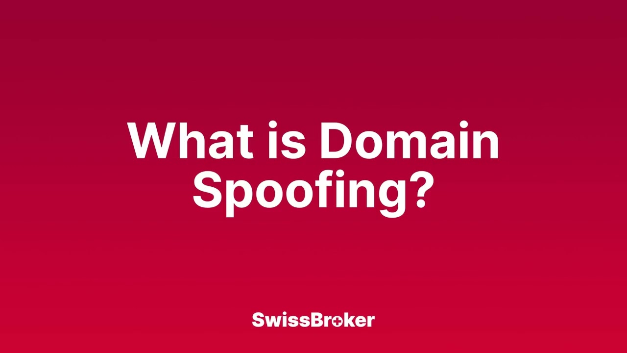 What is the meaning of Domain Spoofing? [Audio Explainer]