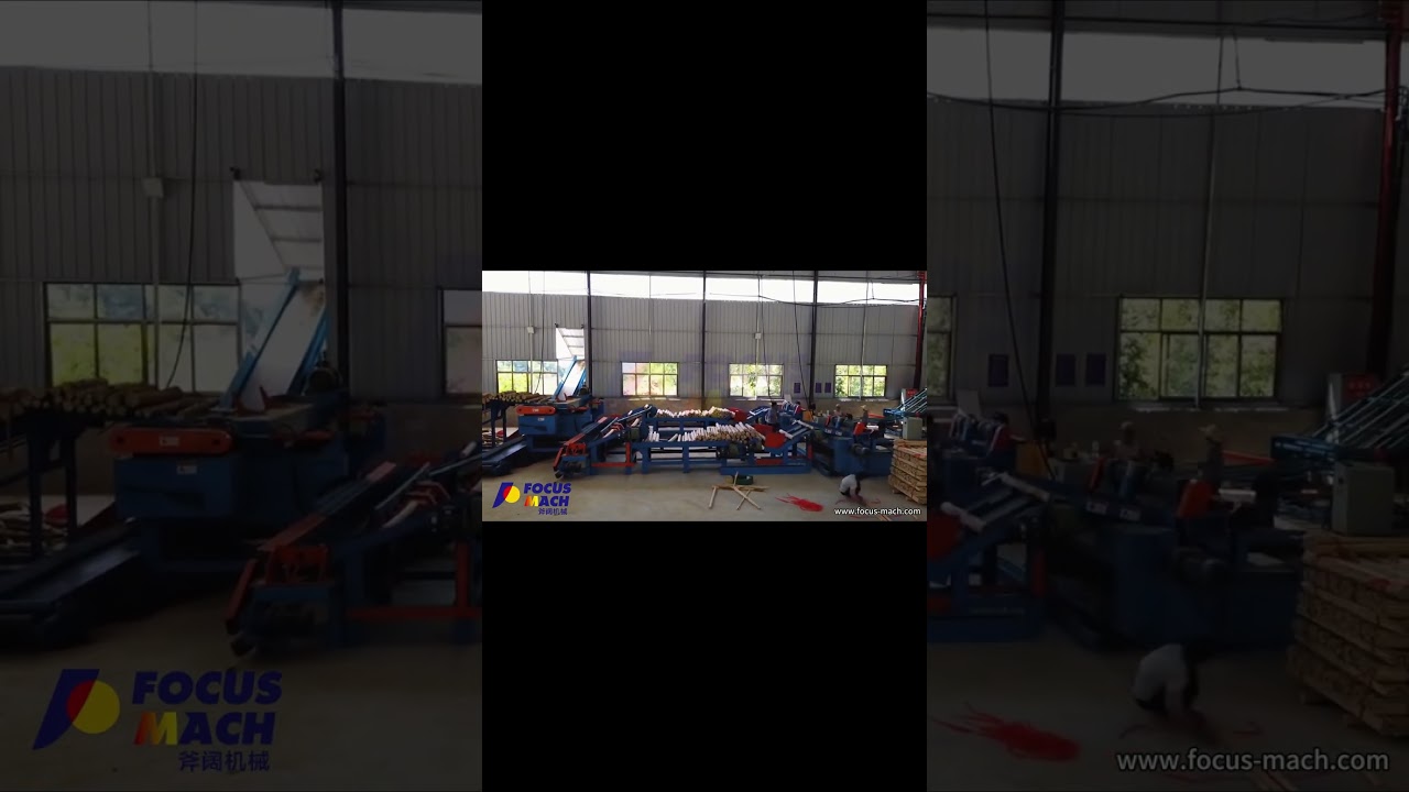 Plywood veneer fully automatic peeling production line 