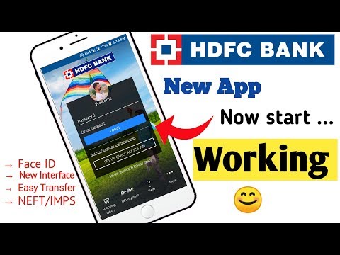 HDFC New Mobile Banking App | How to use HDFC new mobile Banking App | next generation app HDFC