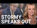 Trump trial courtroom gasped as stormy daniels revealed graphic details of their alleged affair