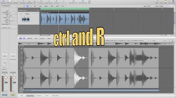 Logic 9 Quick Audio Editing Tip